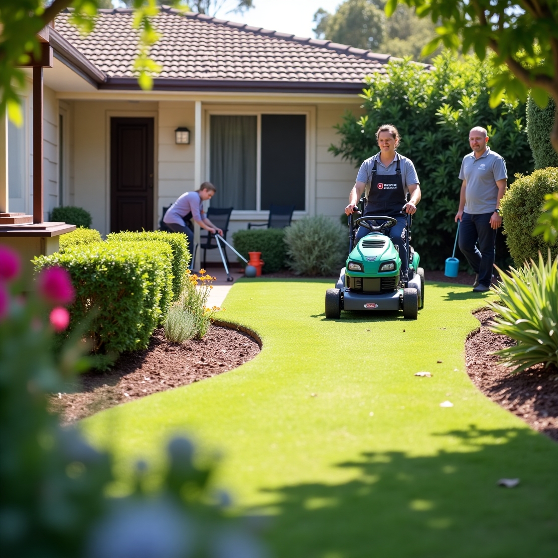 NDIS lawn mowing, gardening and pruning support worker